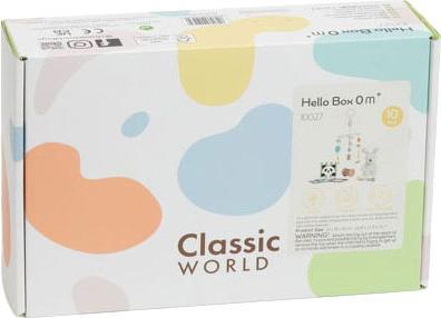 Actual product image Tooky Toy Baby Hello toy box 0-6 months (Hout)