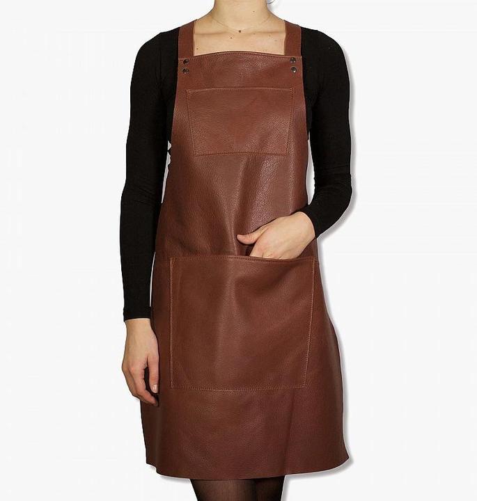 Actual product image DutchDeluxes Apron brown (One size)