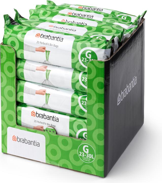 Image du produit Brabantia Sacs PerfectFit (20 x, 30 l)