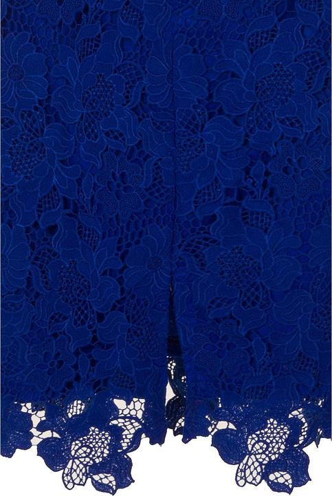 Actual product image Paper Dolls Blue bodycon dress in crocheted lace (36 E)
