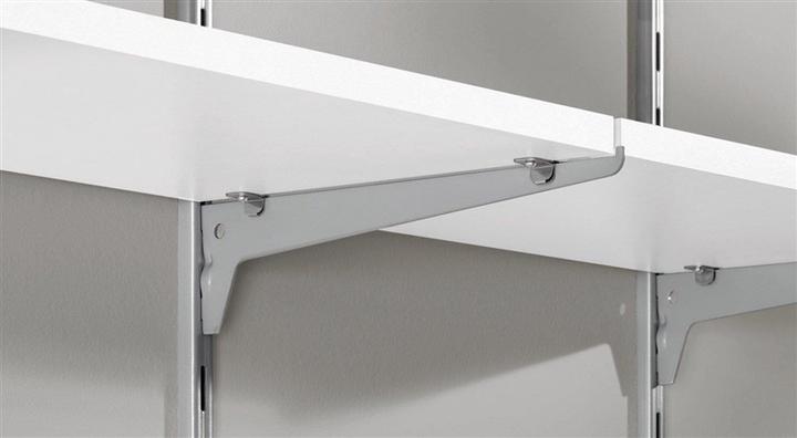 Produktbild Dolle Regalbodenfixierung Duofix edelstahl, 6 Stck