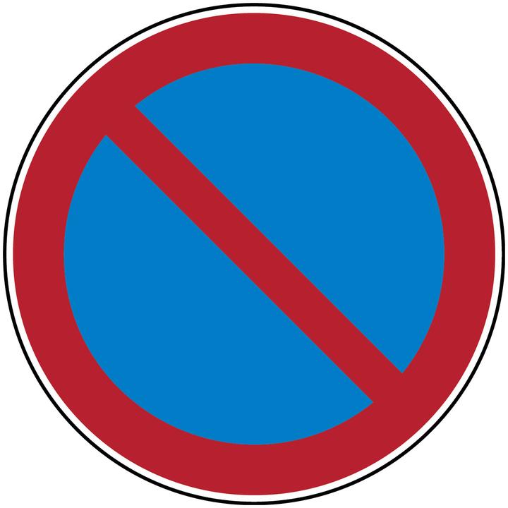 Produktbild Brady PIC 227-DIA 315-B7541, Verbotsschilder - Eingeschränktes Halteverbot