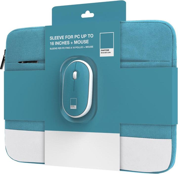 Immagine prodotto Pantone Emerald Sleeve und Maus Bundle (15.60", Universale)
