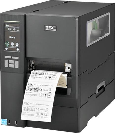Produktbild TSC MH641T, 24 Punkte/mm (600dpi), Rewinder, Disp., RTC, USB, RS232, Ethernet (600 dpi)