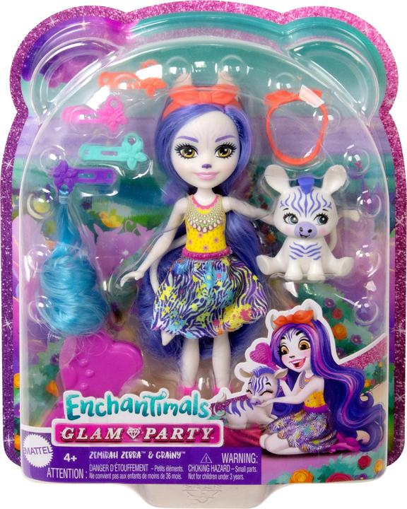 Image du produit Enchantimals Zebra Deluxe Doll