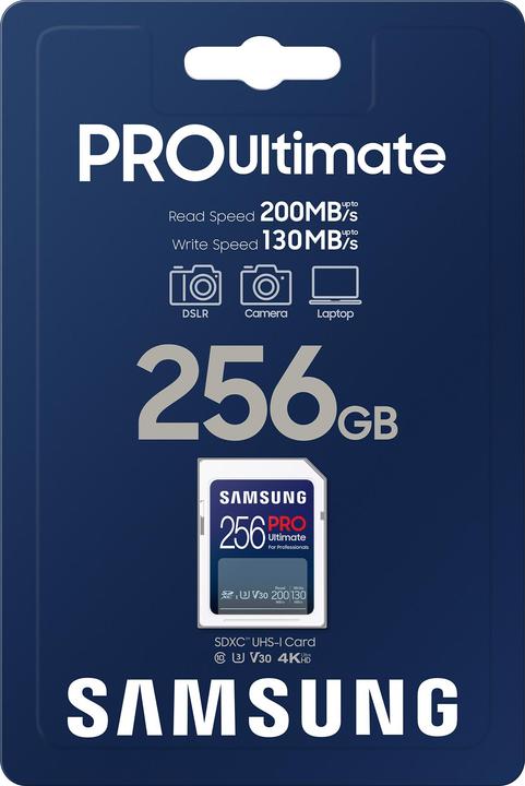 Produktbild Samsung PRO Ultimate (256 GB, SDXC, U3, UHS-I)