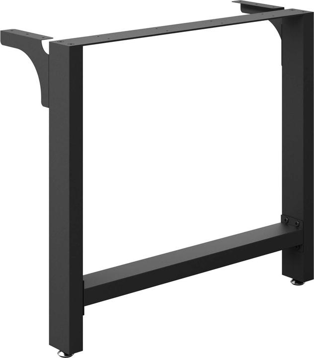 Actual product image Wiltec Table legs set 80x72cm black powder-coated Table runners Table frame