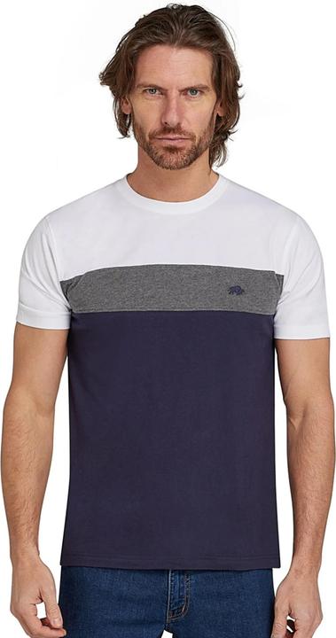 Actual product image Raging Bull Mens Cut and Sew Panel T-Shirt (5XL)