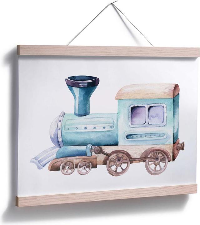 Produktbild Trenddeko Kvilis - Die Lokomotive (150 x 120 cm)