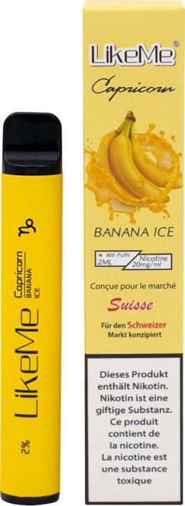 Image du produit LiKeMe Banana Ice (Banane)