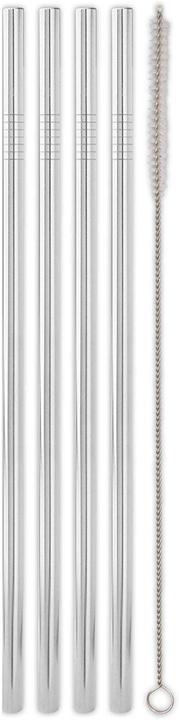 Weis Cannuccia dritta in acciaio inox - Set 4 (4 x)
