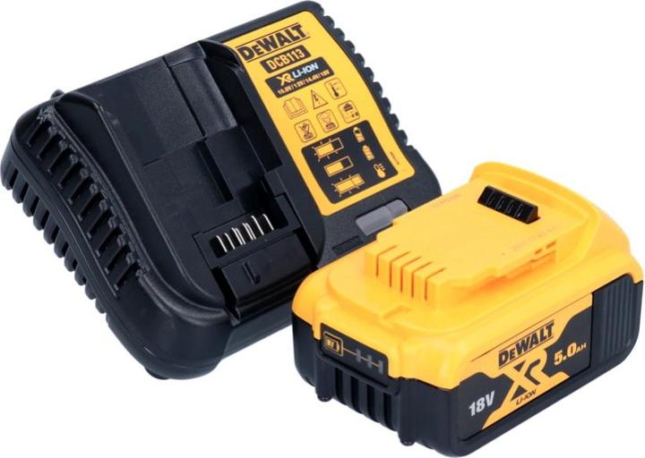 Produktbild DeWalt DCF 887 P1 Akku Schlagschrauber 18 V 205 Nm 1/4" Brushless + 1x Akku 5,0 Ah + Ladegerät (Akkubetrieb)
