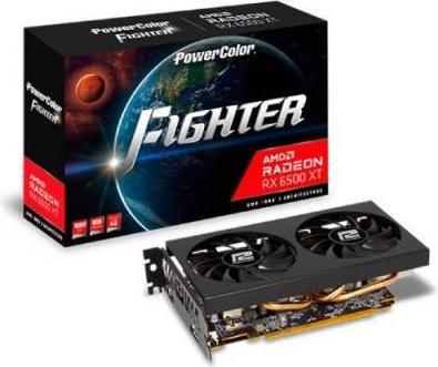 Produktbild Powercolor VGA Radeon Fighter RX 6500XT 8GB GDDR6 (AXRX 6500XT 8GBD6-DH/OC) (8 GB)