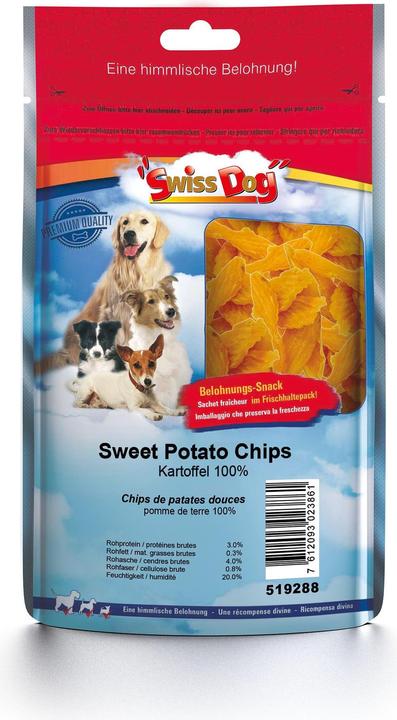 SwissDog Chips de patate douce (Adulte, 1 pcs, 350 g)