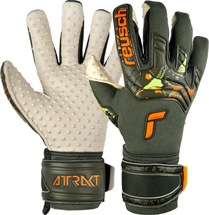 Desert Green, Shocking Orange