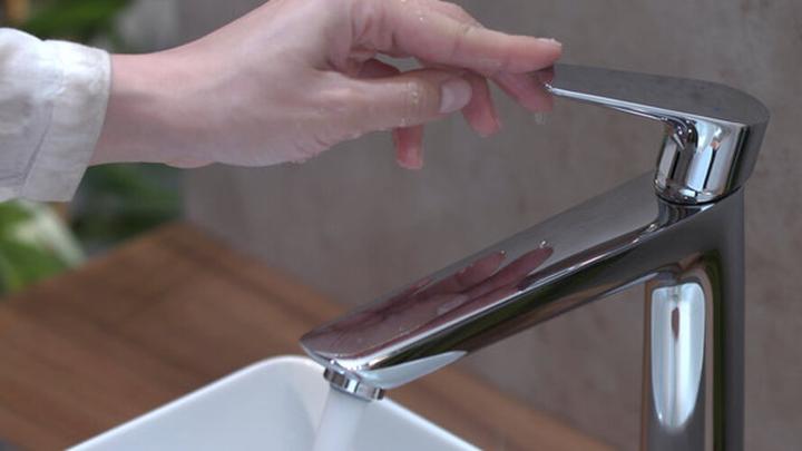 Produktbild hansgrohe Talis E Waschtischmischer (brushed bronze)