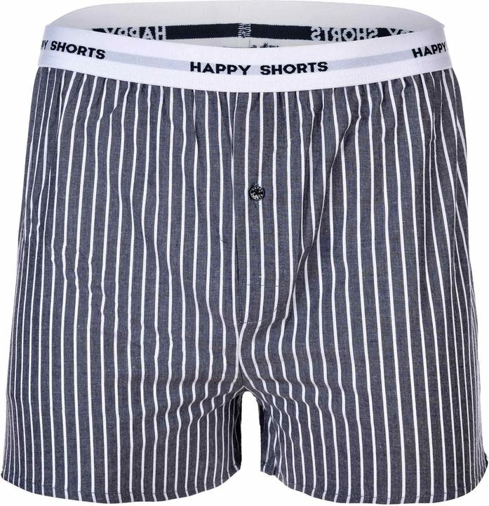 Immagine prodotto Happy shorts Boxer in tessuto dal taglio casual e confortevole (L, confezione da 3)