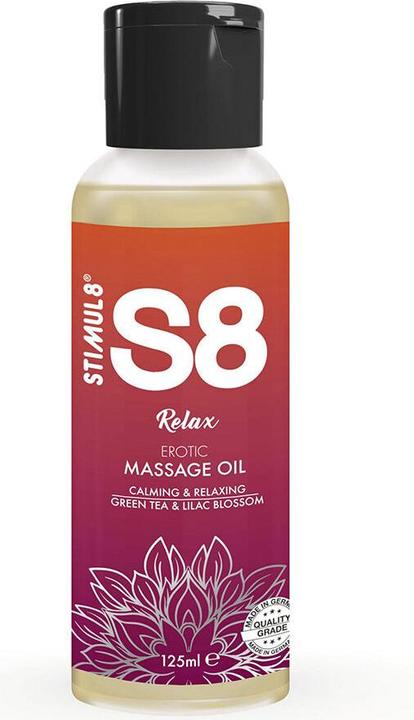 Actual product image Stimul8 S8 Massage Oil 125ml (125 ml)