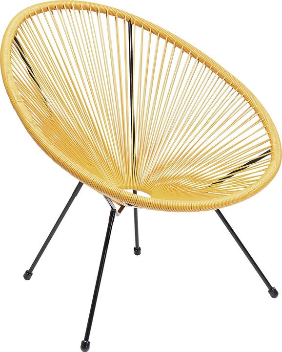 Image du produit Designlife Fauteuil Acapulco jaune
