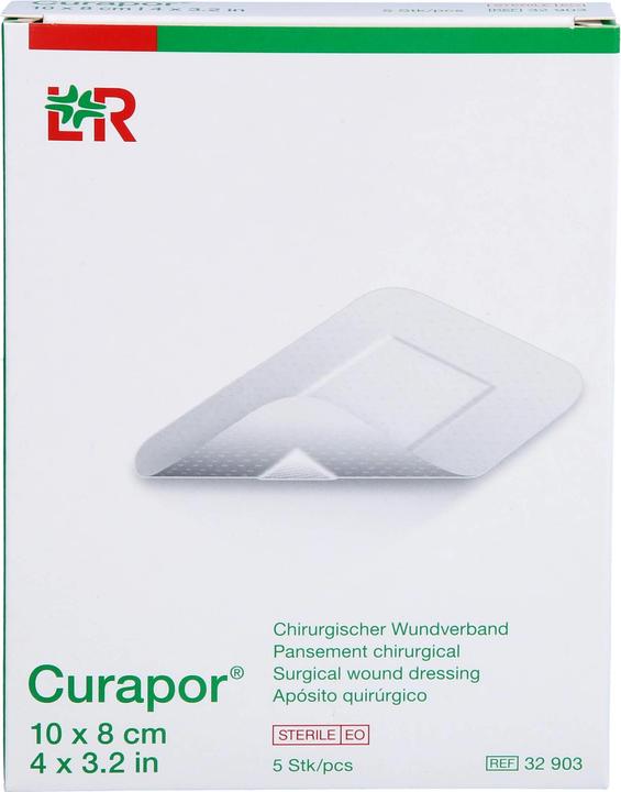 Image du produit Curapor Pansement chirurgical 10x8cm stérile (5 x)