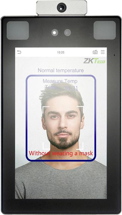 Actual product image PNI Thermoscanner SK ProFace X Face and palm recognition, access control, body temperature control (Forehead)