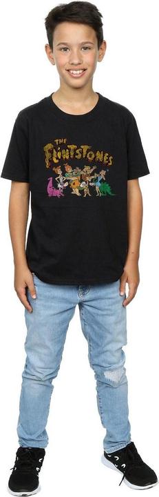 Produktbild The Flintstones Group Distressed TShirt Jungen (152, 158)
