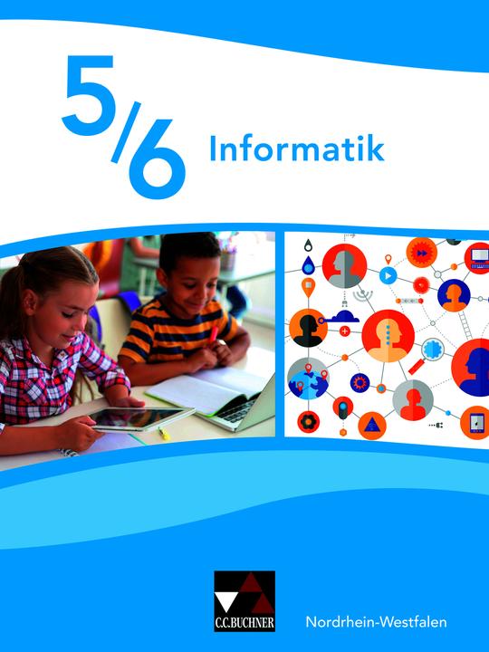 Immagine prodotto Informatik NRW 5/6 (Tedesco, Sebastian Brands, Andre Asschoff, Markus Kneblewski, Felix Nattermann, Nicola Cürlis, 2021)