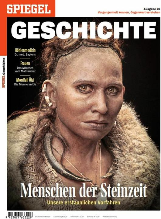 Produktbild Menschen der Steinzeit (Deutsch, SPIEGEL-Verlag Rudolf Augstein GmbH & Co. KG, 2024)