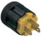 Produktbild Bachmann 910.179 3P Schwarz Elektrischer Netzstecker