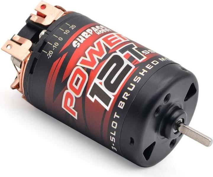 Produktbild Surpass Hobby Brushed Motor 550 12T, 3 Slot, 26000 rpm