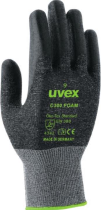 Actual product image Uvex Safety Cut protection glove C300 foam (10)