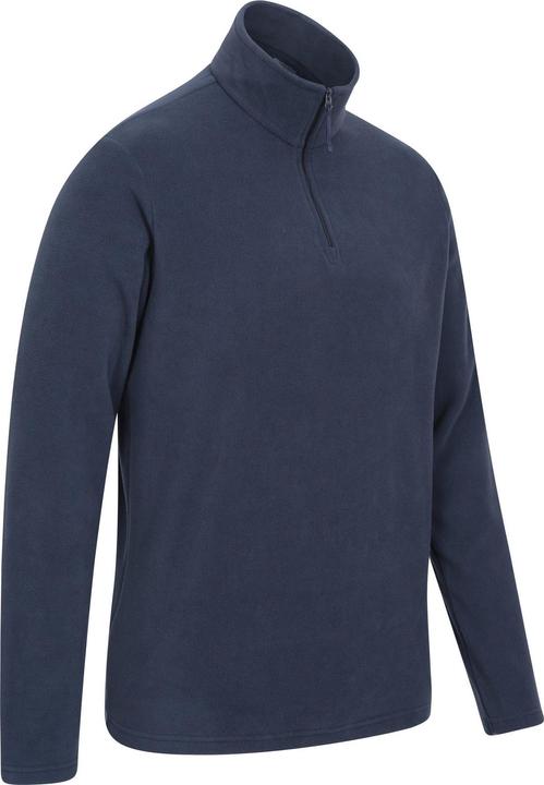 Actual product image Mountain Warehouse Mens Camber II Half Zip Fleece Top (L)