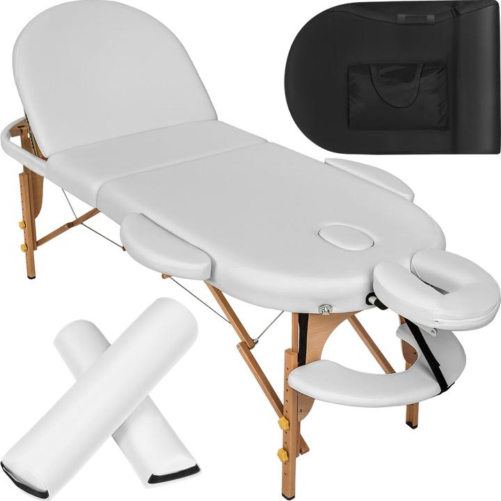 tectake Massageliege oval