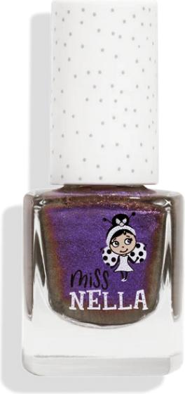 Image du produit Miss Nella Nagellack Galatic Unicorn (Galatic Unicorn, violet profond comme le ciel nocturne et plein de paillettes comme la poussière d'étoiles, Vernis à ongles peel off)