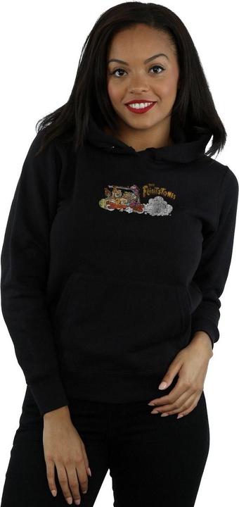 Produktbild The Flintstones Family Car Distressed Kapuzenpullover (L)