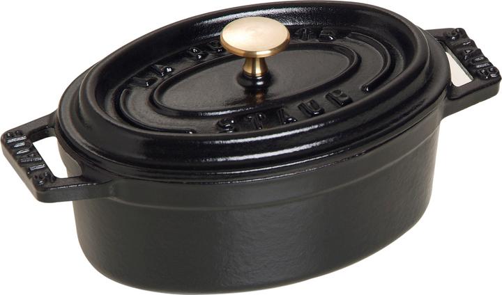 Staub Cocotte (33 cm, Bräter + Schmortopf, Gusseisen, Emaille)