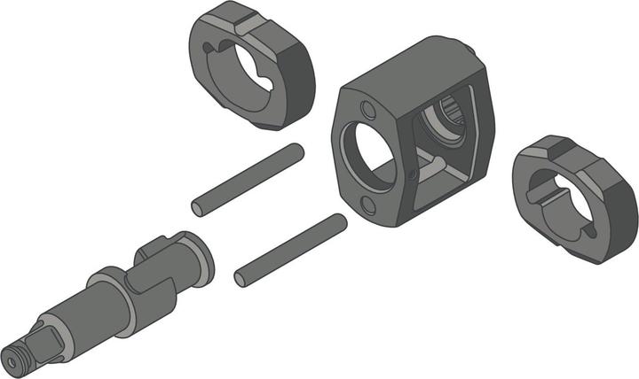 Immagine prodotto KS Tools Avvitatore ad aria compressa ad alte prestazioni 1" superMONSTER, 3405 Nm, lunghezza 350 mm (Aria compressa)