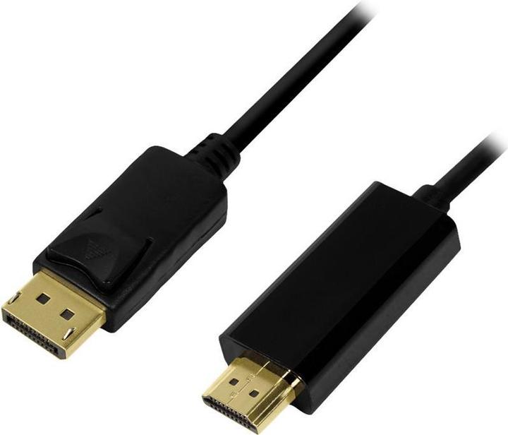 LogiLink DisplayPort — HDMI (Typ A) (5 m, DisplayPort)