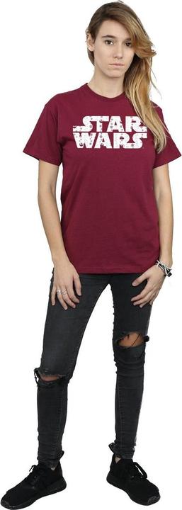 Immagine prodotto Star Wars Christmas Logo Maglietta Ampia Donna (XXL)