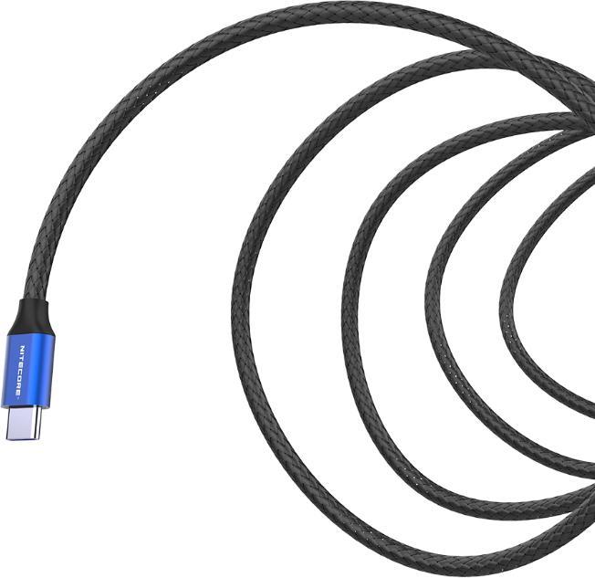 Actual product image Nitecore CABLE USB-C TO USB-A 2.0 1M/CHARGING UAC20 (1 m, USB 2.0)