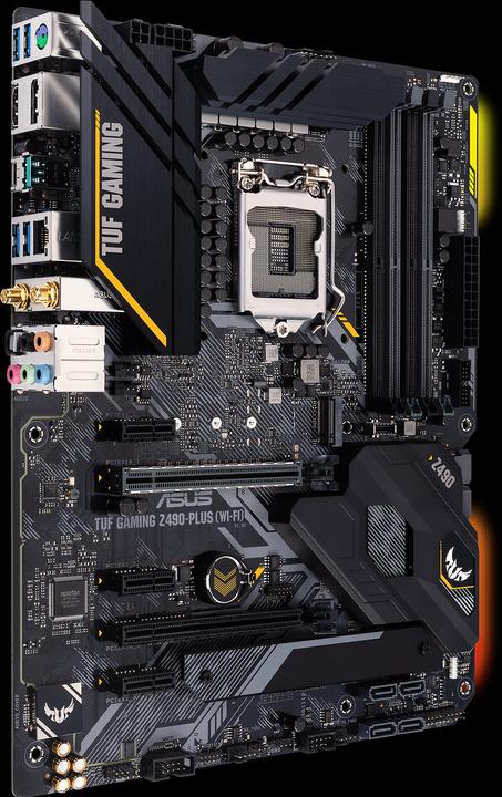 Immagine prodotto ASUS TUF Gaming Z490-PLUS (wi-fi) (LGA 1200, Intel Z490, ATX)