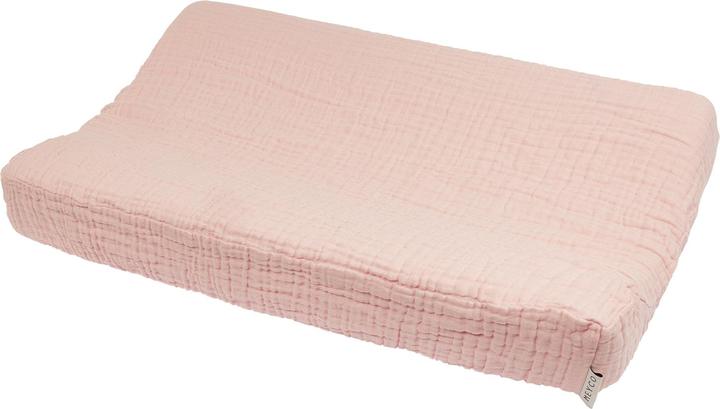 Meyco hydrofiele Wickelauflagenbezug pre-washed uni soft pink (50 x 70 cm)