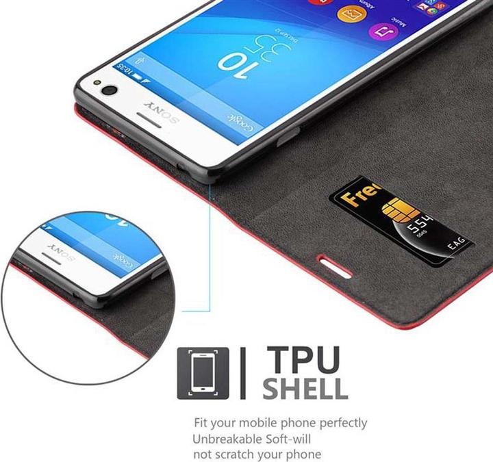 Produktbild Cadorabo Book Invisible Magnet Cover (Sony Xperia C4)
