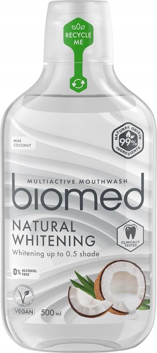 Actual product image Biomed Natural Whitening Mouthwash 500 ml (500 ml, Mouthwash)