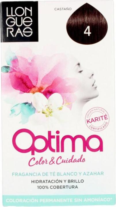 Image du produit Llongueras OPTIMA couleur de cheveux #4-castaño (#4-castaño)