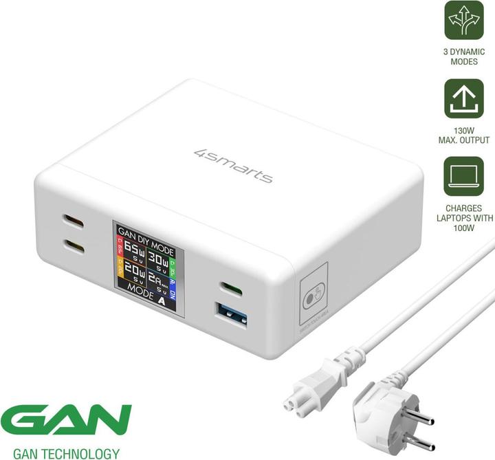 Actual product image 4smarts Desk Charger (100 W)