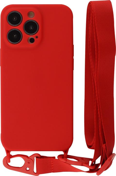 Actual product image PhoneLook Coque Silicone avec lanière et crochet (Apple iPhone 13 Pro)