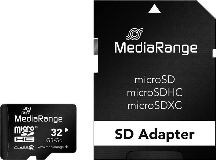 Immagine prodotto MediaRange MR959 (32 GB, microSDHC, U1)