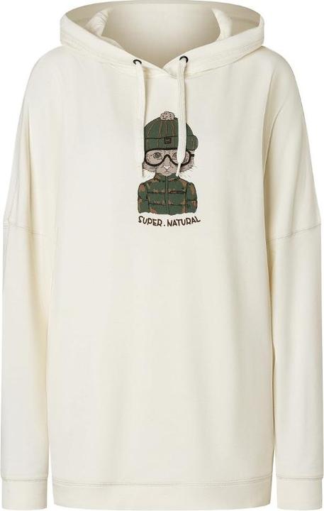 Super Natural W Snow Cat Hoodie