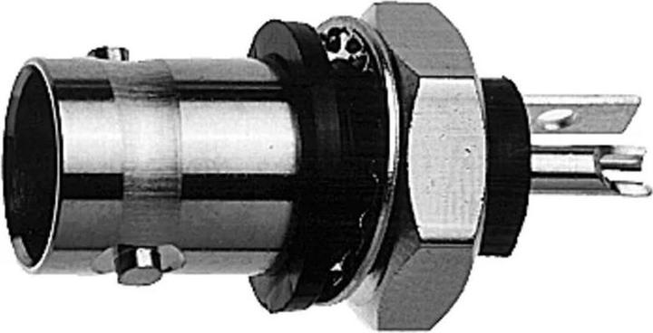 Image du produit Telegärtner Prise BNC encastrée, isolée 50 Ohms, avec bride isolante noire, Z01